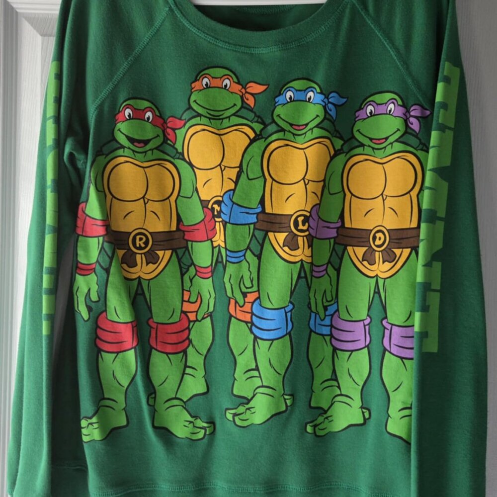 Nickelodeon Teenage Mutant Ninja Turtles Sweater TMNT, Women's